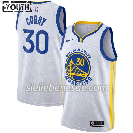 Kinder NBA Golden State Warriors Trikot Stephen Curry 30 Nike 2019-2020 Association Edition Swingman